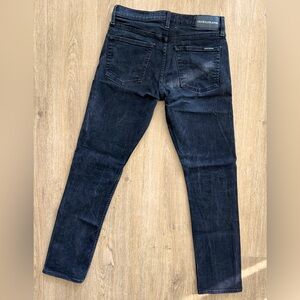 Calvin Klein Jeans Black Denim 31 x 32 Slim